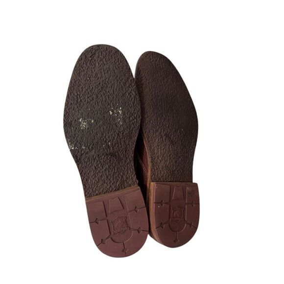 TRASK Men's Brady Boot in brown leather 13 - Picture 7 of 7